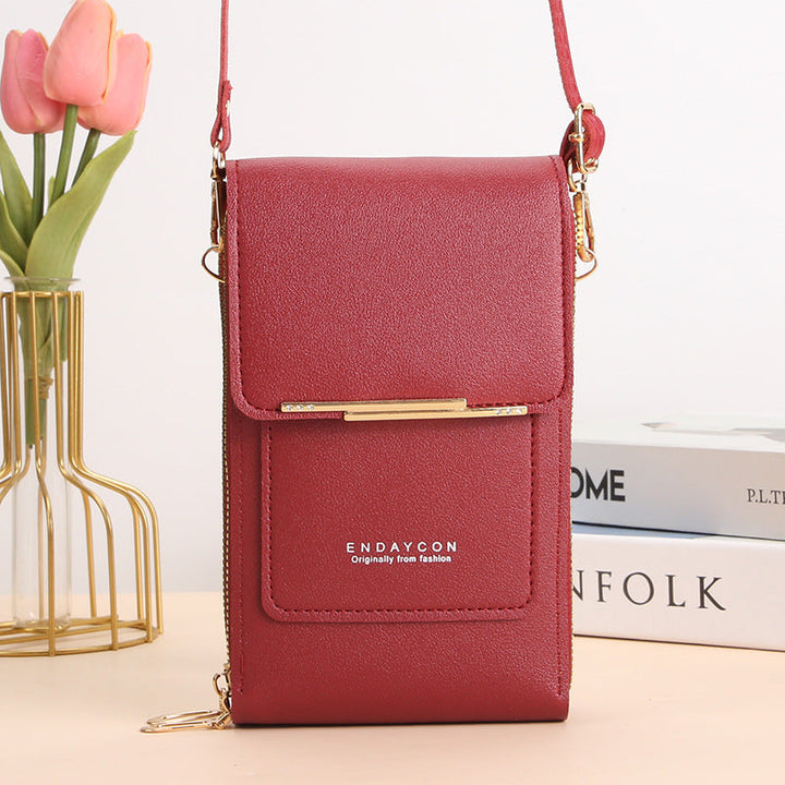ELIZA™ - Women’s Touch Screen Mobile Phone Messenger Bag